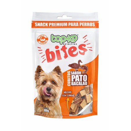 Bites Cubitos Sabor Pato Bacalao