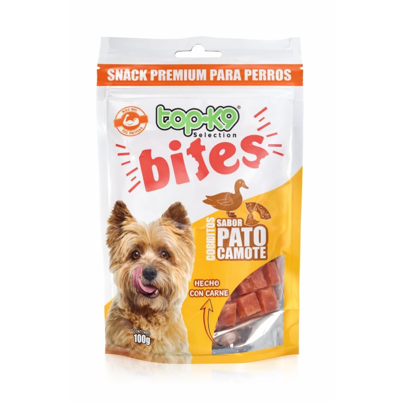 Bites Cubitos Pato Camote